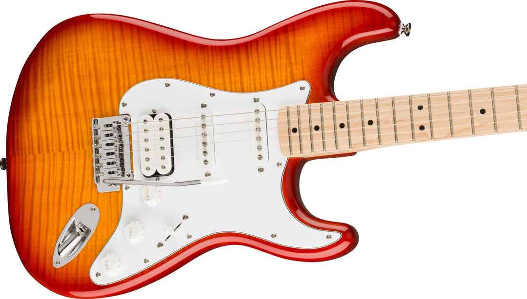 Fender Squier Affinity Stratocaster E-Gitarre (Sienna Sunburst)