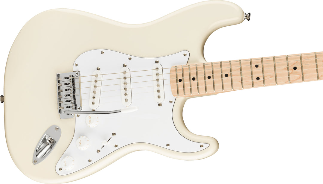 Fender Squier Affinity Stratocaster E-Gitarre (Olympic White)