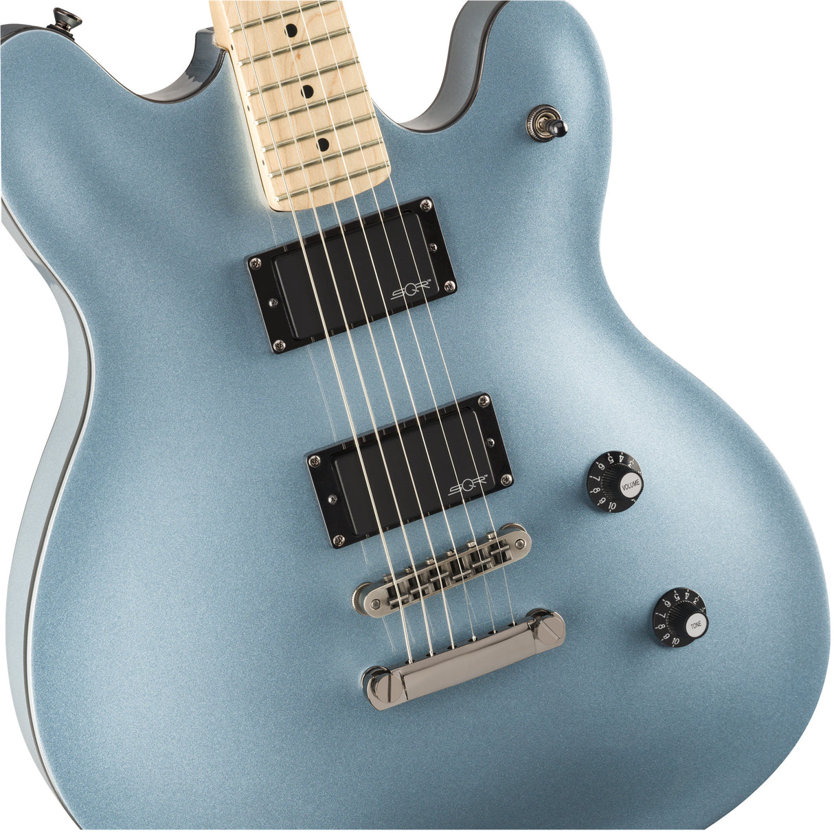 Fender Squier Contemporary Active Starcaster Electric Guitar (Ice Blue Metallic )