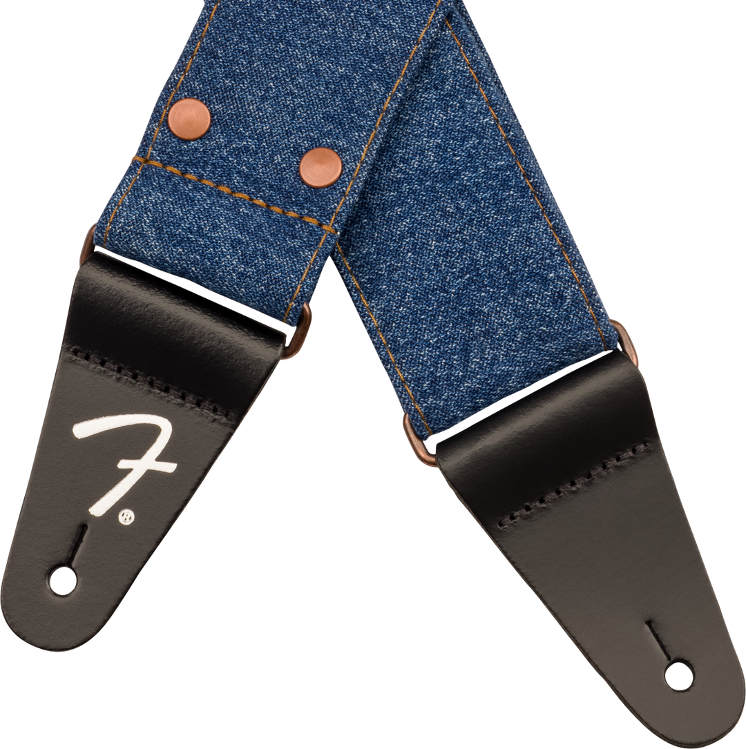 Fender x Wrangler Denim Gitarrenrem (Indigo, 2")