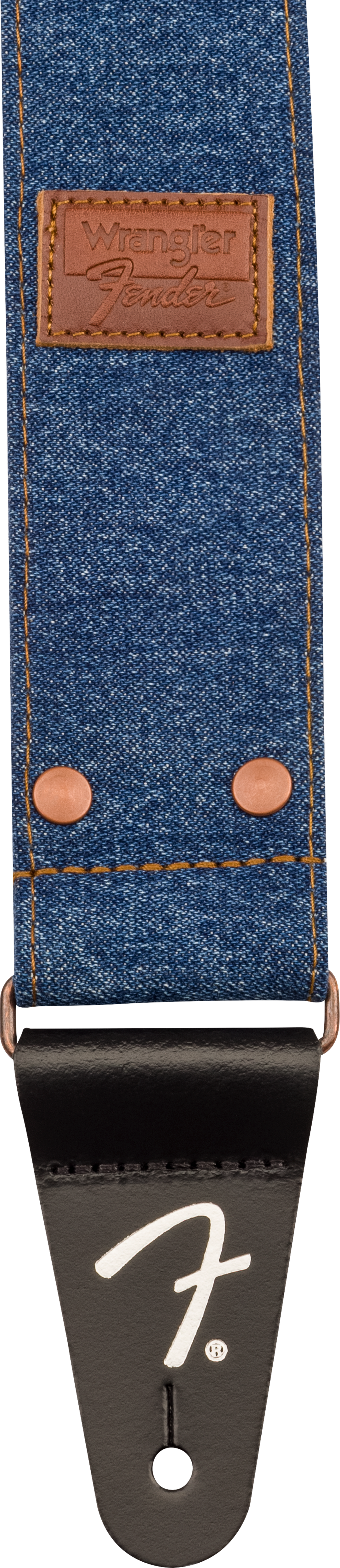 Fender x Wrangler Denim Gitarrenrem (Indigo, 2")