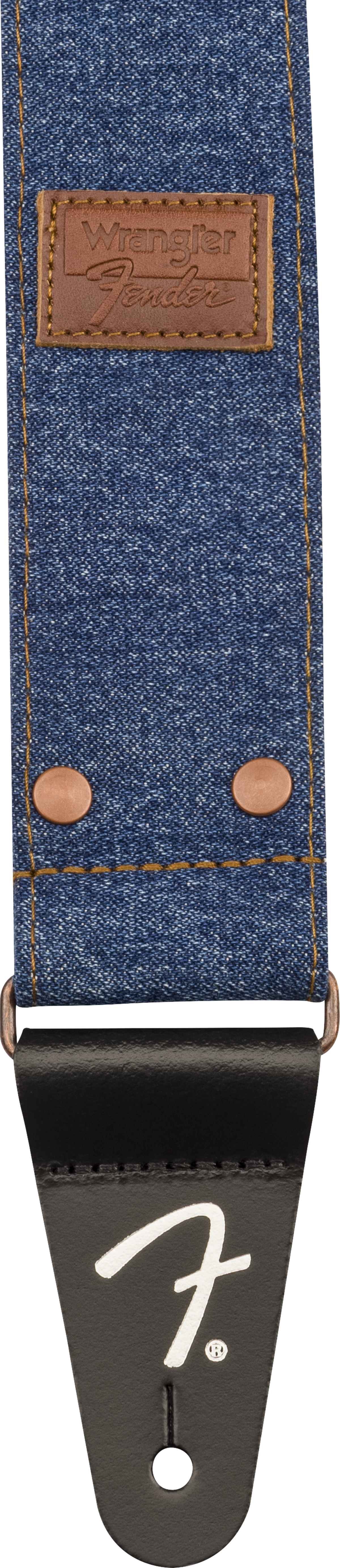 Fender x Wrangler Denim Gitarrenrem (Indigo, 2")