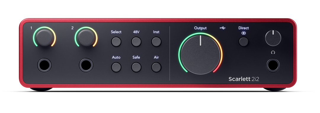 Focusrite Scarlett 2i2 4th Gen Audiointerfaces