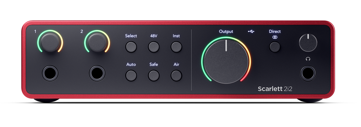 Focusrite Scarlett 2i2 4th Gen Audiointerfaces