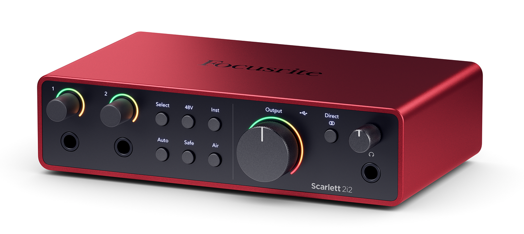 Focusrite Scarlett 2i2 Studio 4th Gen Audiointerfaces Paket