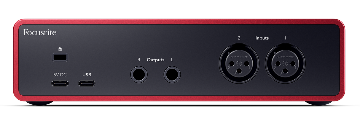 Focusrite Scarlett 2i2 4th Gen Audiointerfaces