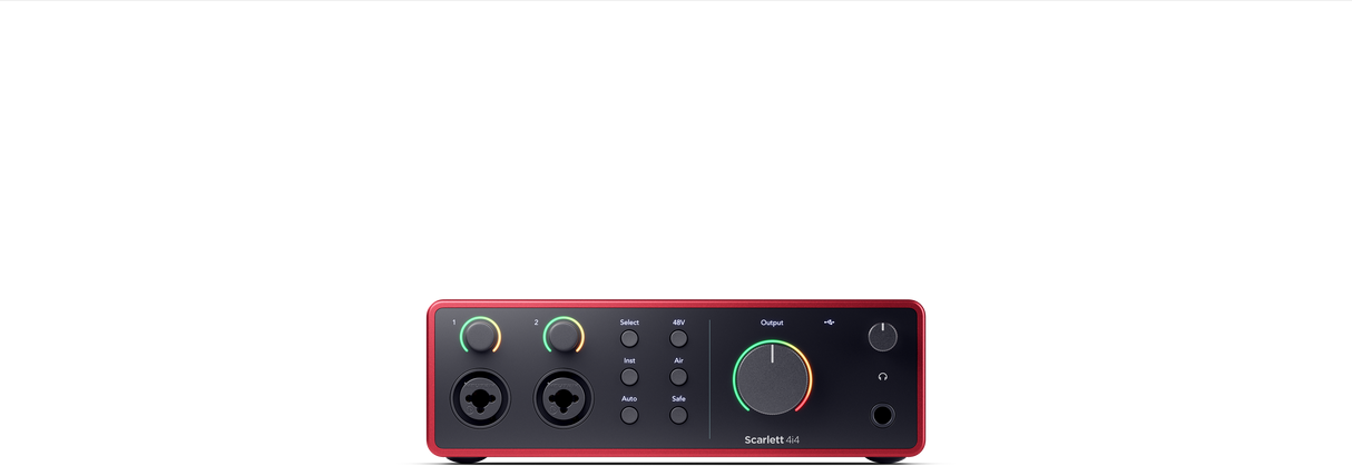Focusrite Scarlett 4i4 4th Gen Audiointerfaces