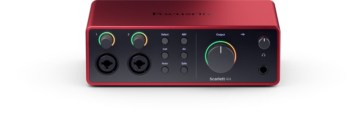 Focusrite Scarlett 4i4 4th Gen Audiointerfaces
