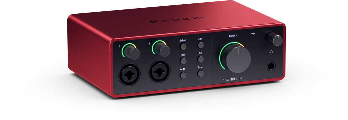 Focusrite Scarlett 4i4 4th Gen Audiointerfaces