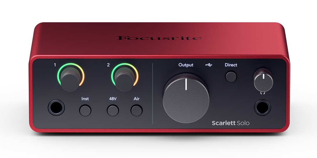 Focusrite Scarlett Solo 4th Gen Audiointerface