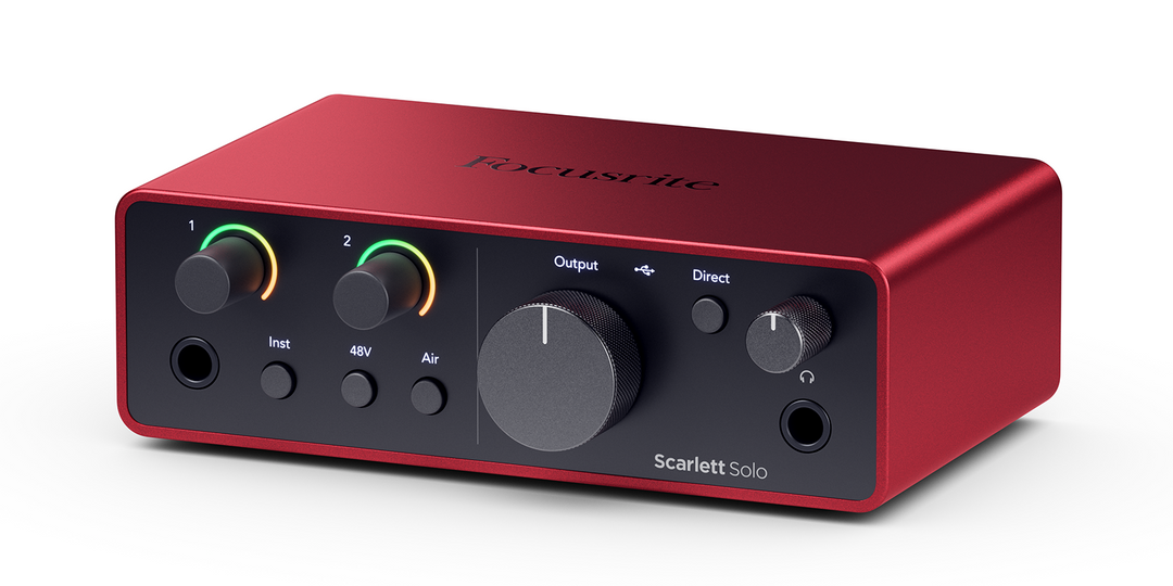 Focusrite Scarlett Solo 4th Gen Audiointerface