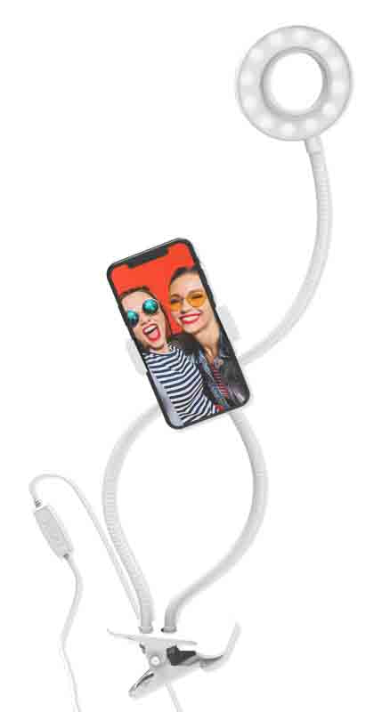 Digipower For You Vlogging Kit 3" Ringlicht mit Fernbedienung
