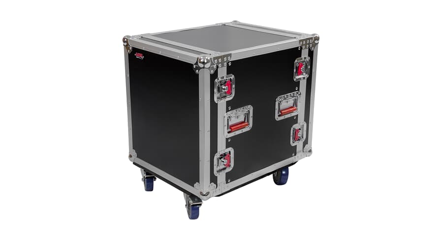 Gator G-TOUR 12U CAST rackcase 12U mit Rollen