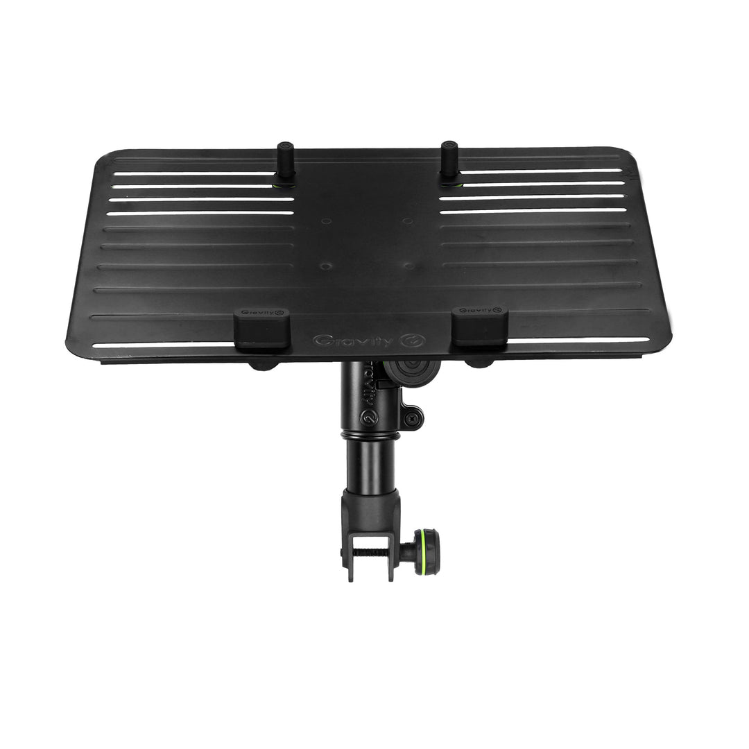 Gravity FT 01 LT T B – Flexible Laptopablage für DJ-Tisch