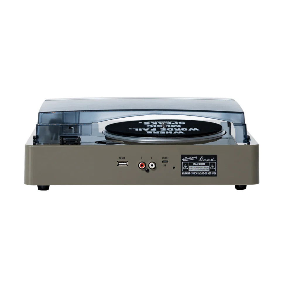 Crosley Brad Retro MK ll Plattenspieler, Grau