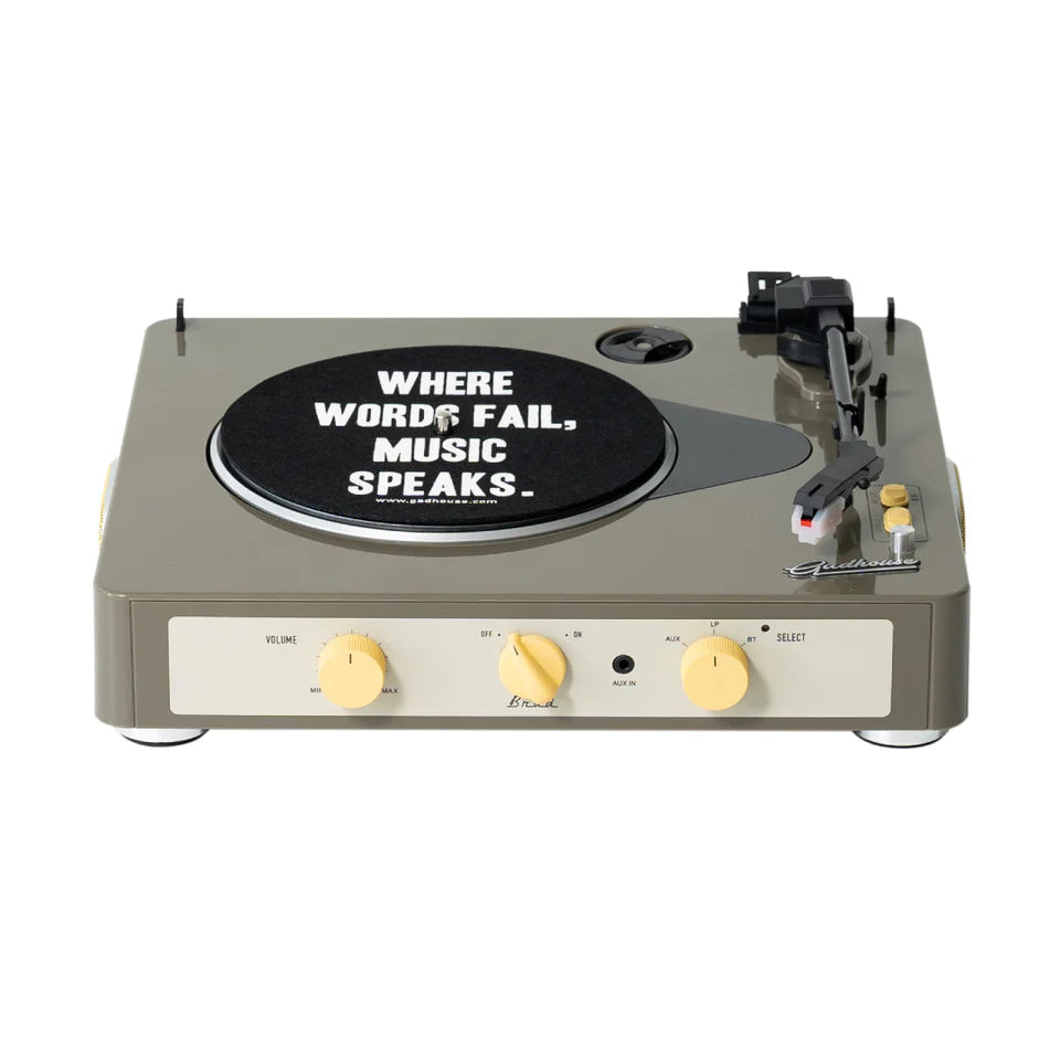 Crosley Brad Retro MK ll Plattenspieler, Grau