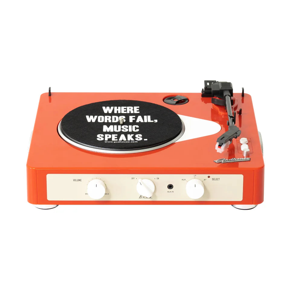 Crosley Brad Retro MK II Plattenspieler, Tangerine