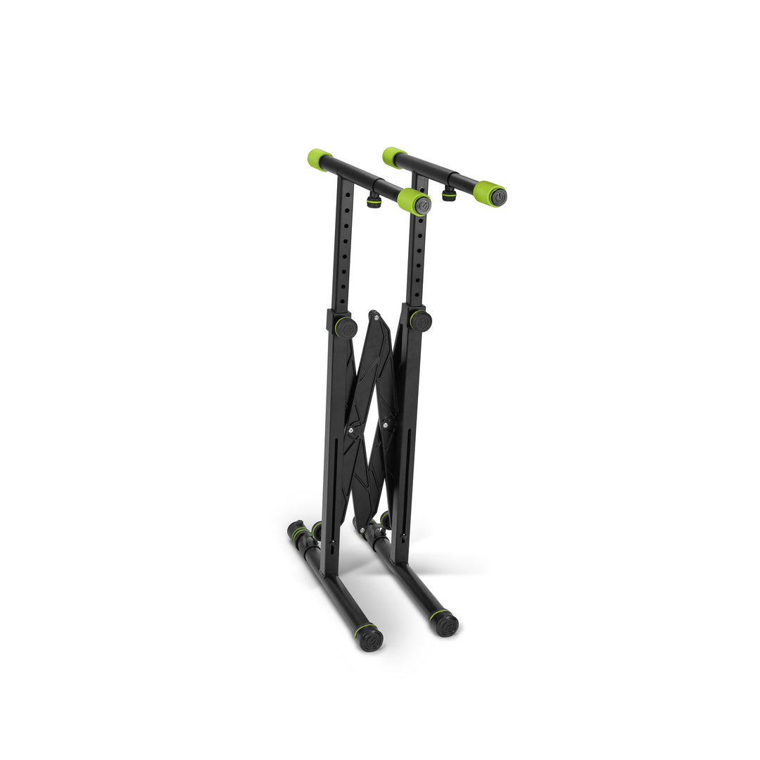 Gravity KS AKS 01 B - Zusammenklappbarer Keyboardständer mit Scherenmechanismus