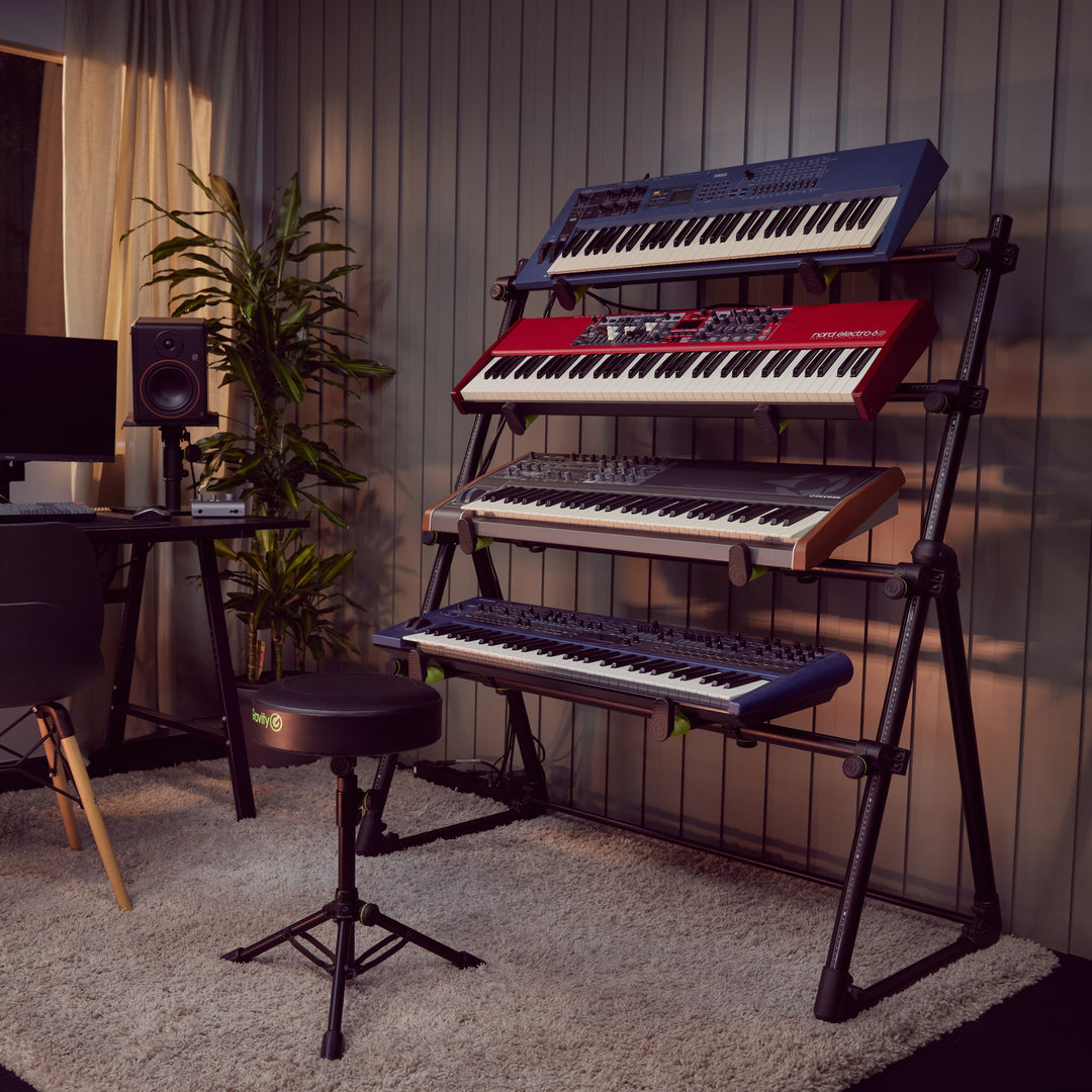 Gravity KS MKS 01 B – Stativ für mehrere keyboards