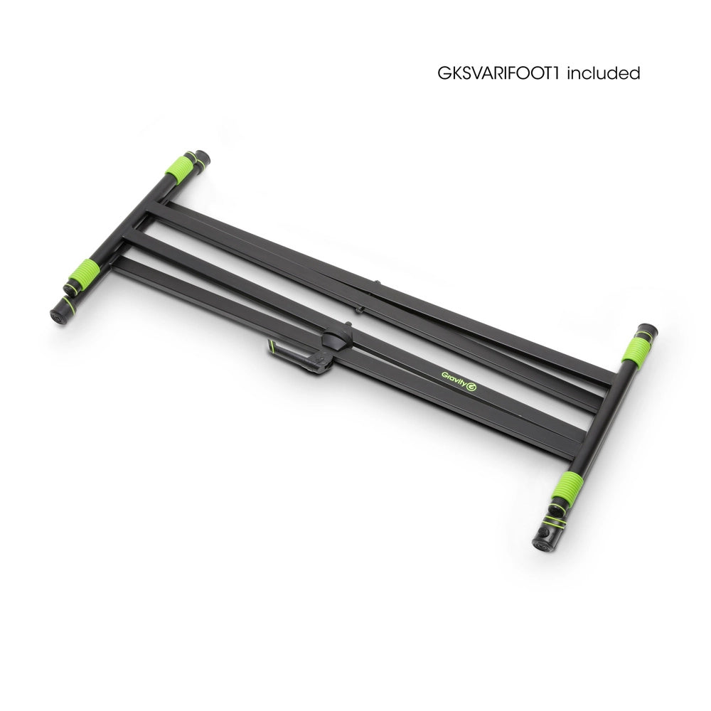 Gravity KSX 2 RD - Rapid Desk-Set mit Doppel-X-Keyboardständer