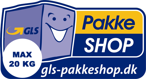 GLS Pakkeshop Returlabel (max. 20 kg)