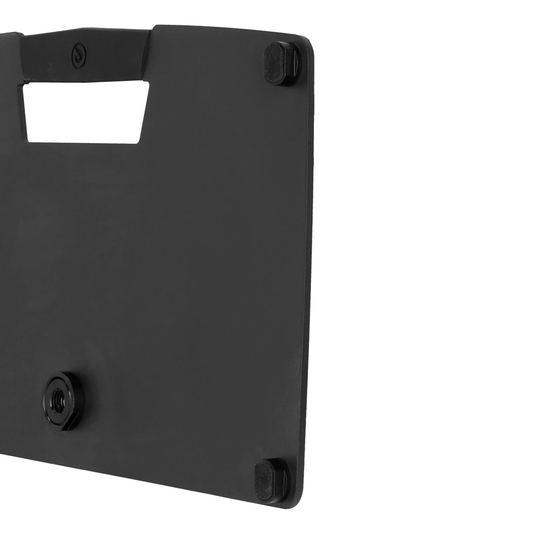 Gravity LTS T 02 B - Universeller Laptopständer mit verstellbaren Haltestiften und Stahlbasis, schwarz