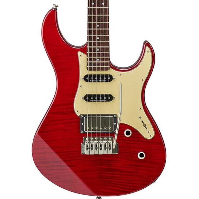 Yamaha Pacifica E-Gitarre GPA612VII Flame Maple E-Gitarre (Fire Red)