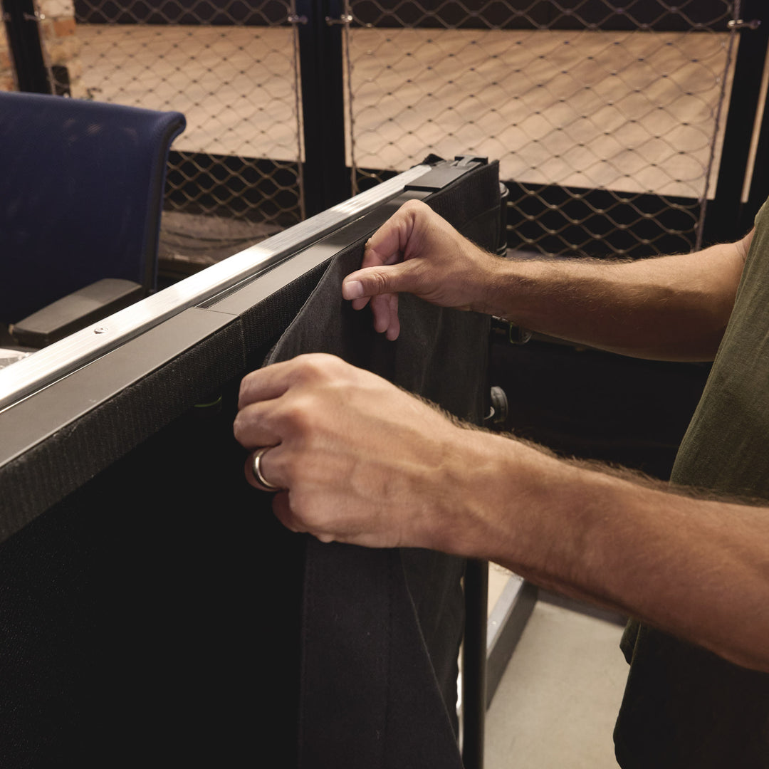 Gravity PAD T S - Kurze horizontale Teleskop-Querstange für Pipe and Drape-Vorhangsystem