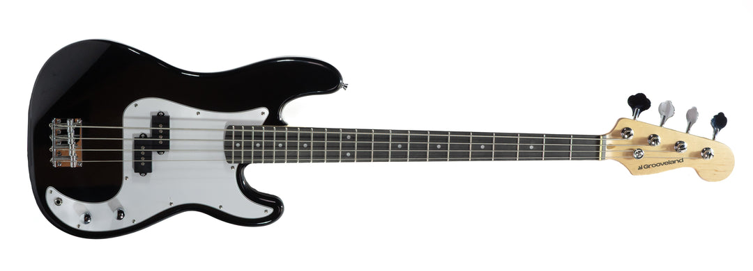 Grooveland PB E-Bass (Sort) Startpakke