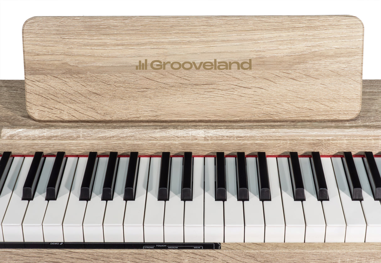 Grooveland DDP-140 E-Piano (Beige) Bundle