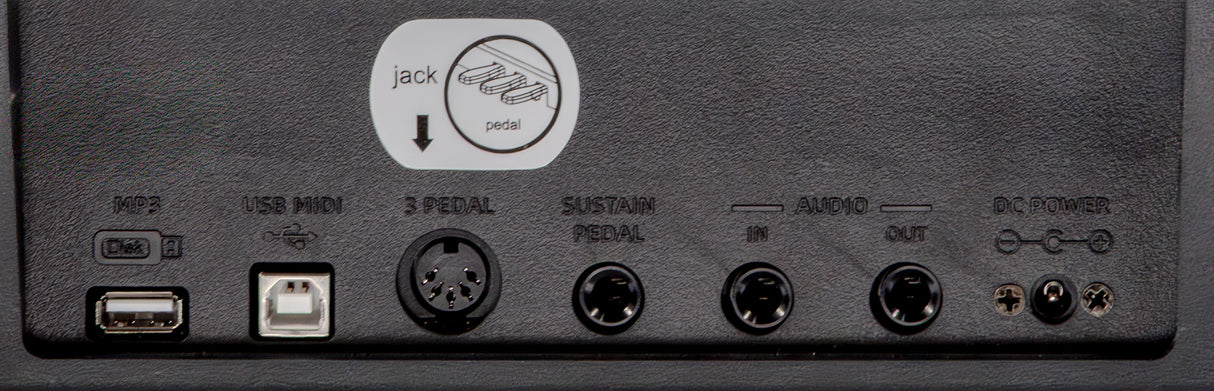 Grooveland P450 E-Piano (Schwarz) Komplettpaket