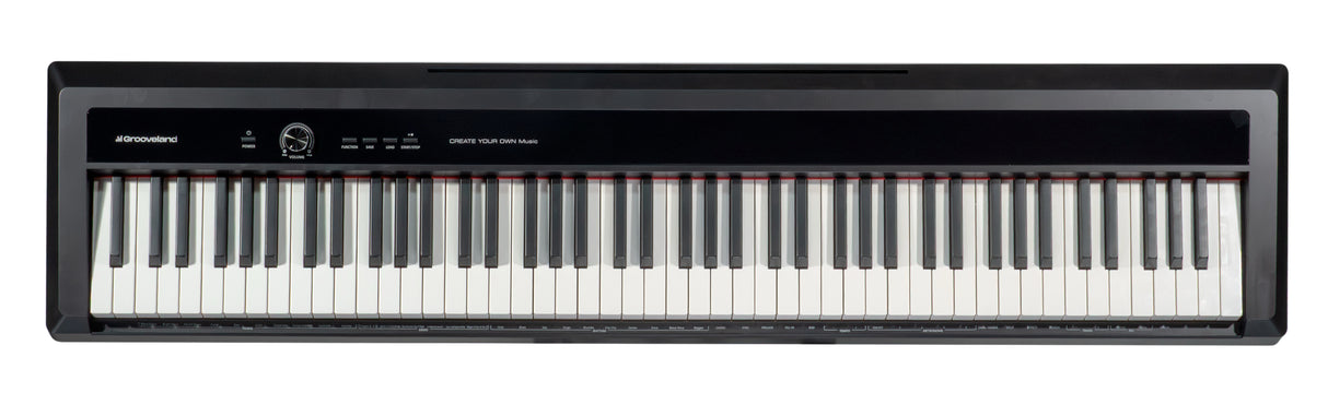 Grooveland P450 E-Piano (Schwarz) Komplettpaket