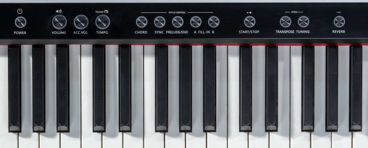 Grooveland FP80 El Klaver (Rød) Komplet Bundle