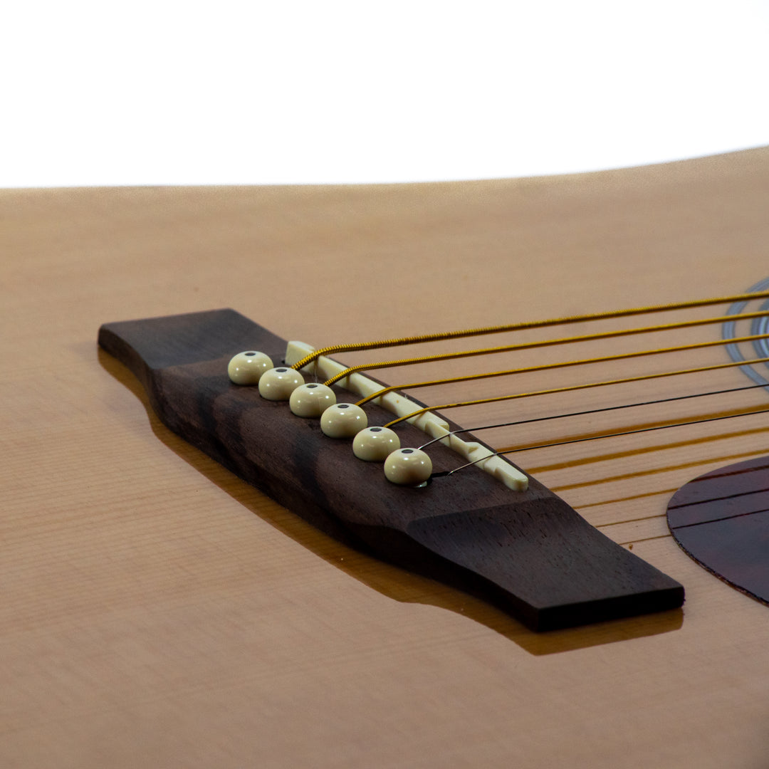 Grooveland Western-Gitarre mit Tonabnehmer