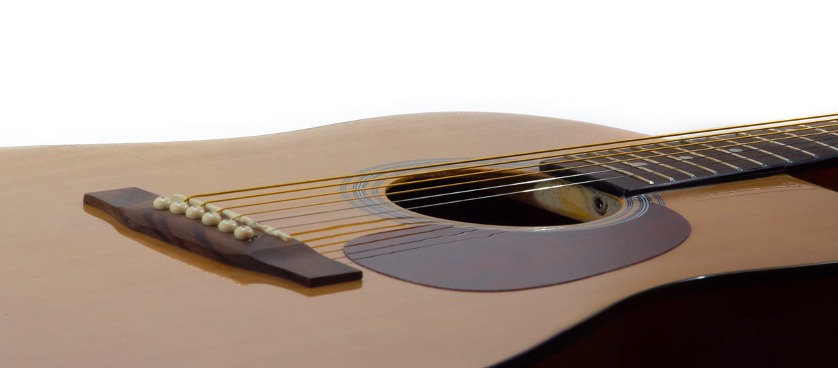 Grooveland Western-Gitarre mit Tonabnehmer