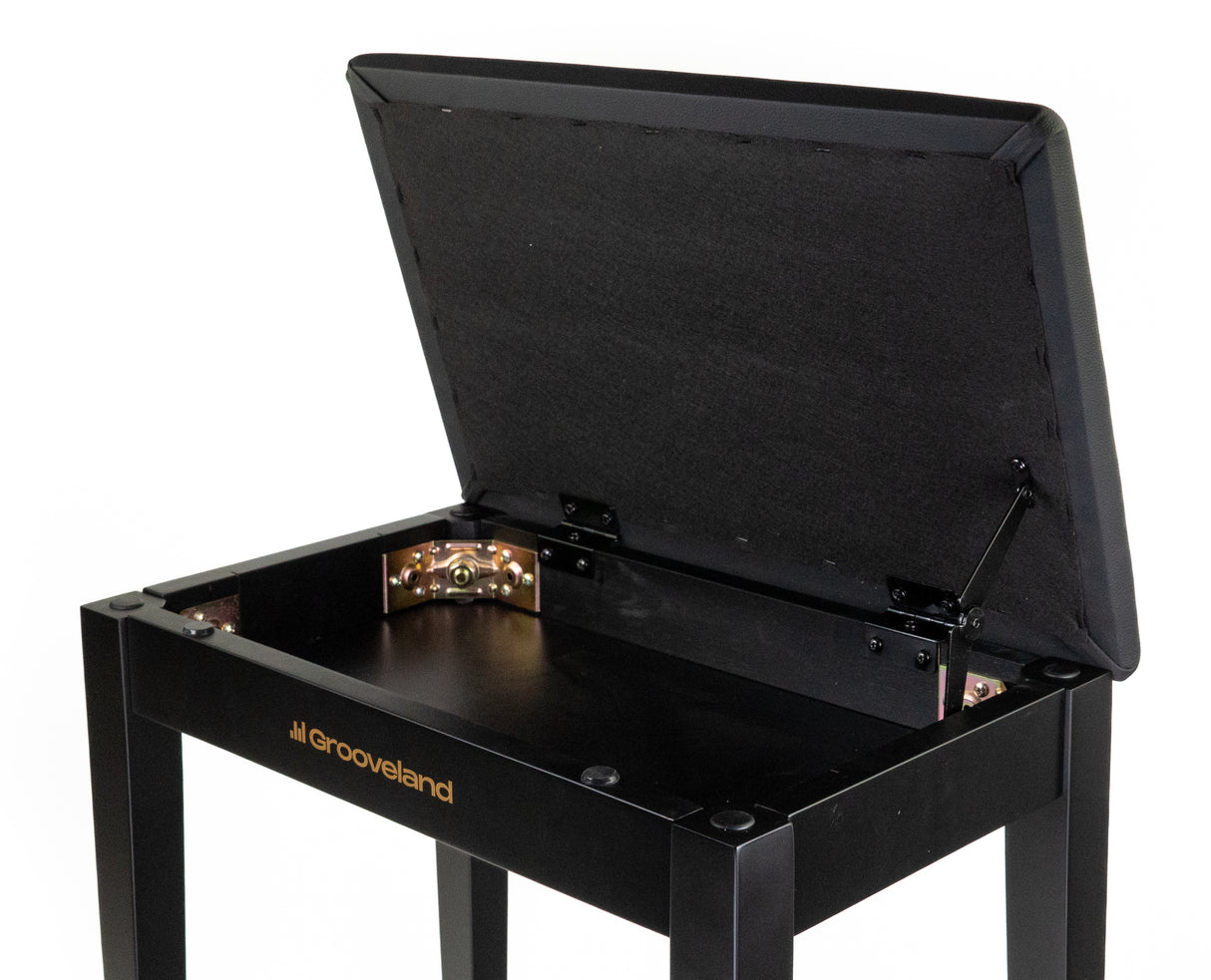 Grooveland KB100 Klavierbank (Matt Schwarz)
