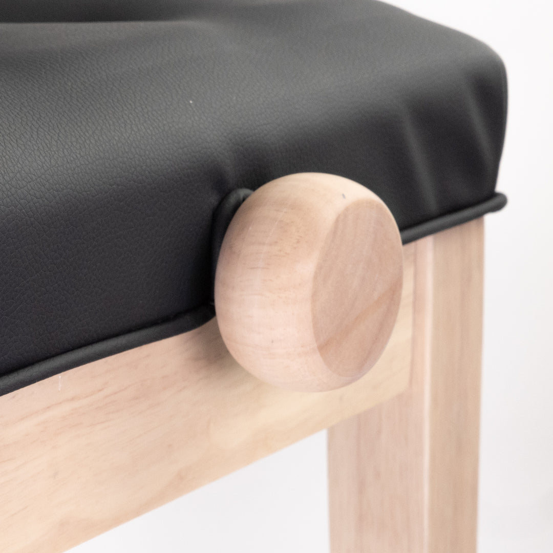 Grooveland KB300 Klavierbank (Natur/schwarz)