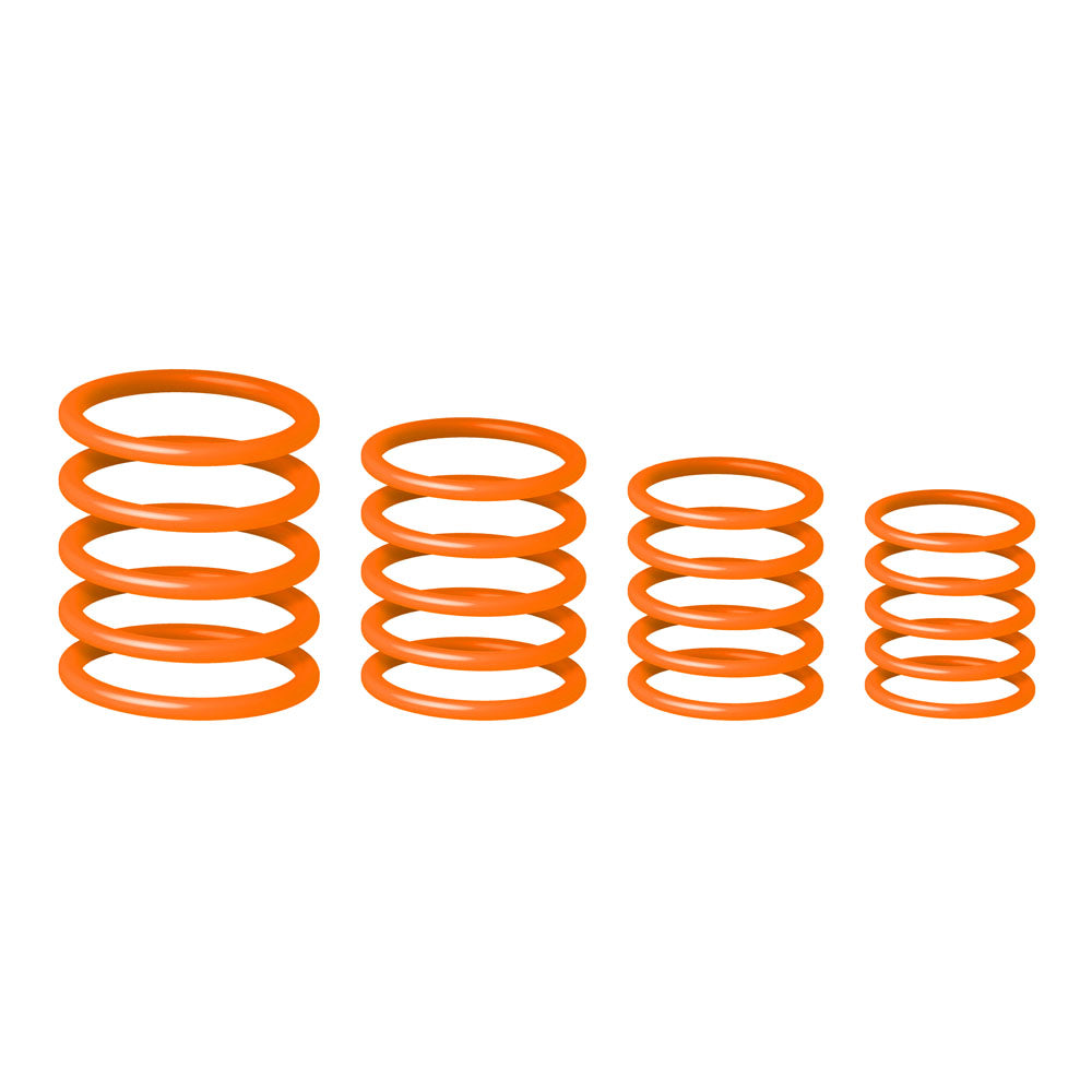 Gravity RP 5555 ORG 1 - Universelles Gewichtsringset, elektrisches Orange