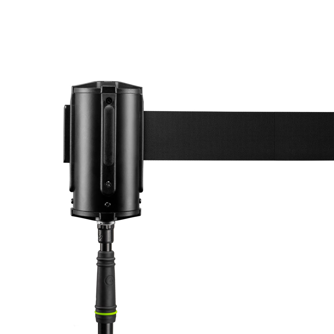 Gravity SA BELT 1 B STAND SET 1 – Set 1 mit Kassettenbandpfosten für ausziehbare Absperrung