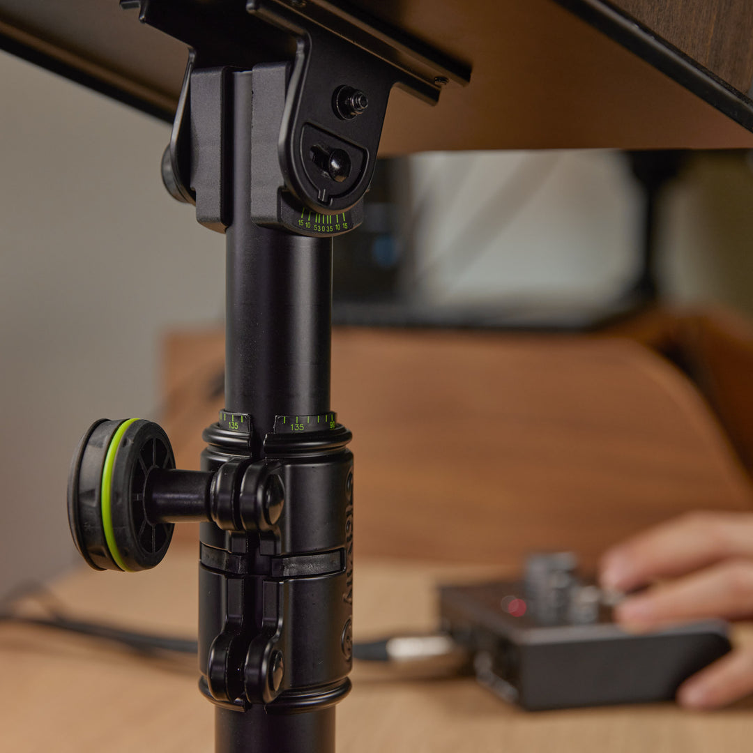 Gravity SP 3102 TM - Flexibles Studio-Monitorstativ mit Tischklemme