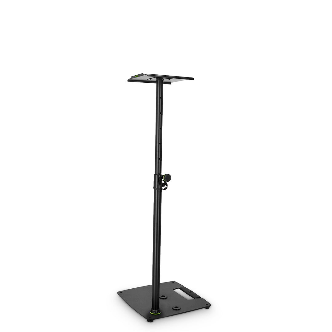 Gravity SP 3202 CS B – Lautsprecherständer für Studiomonitore mit quadratischer Stahlbasis