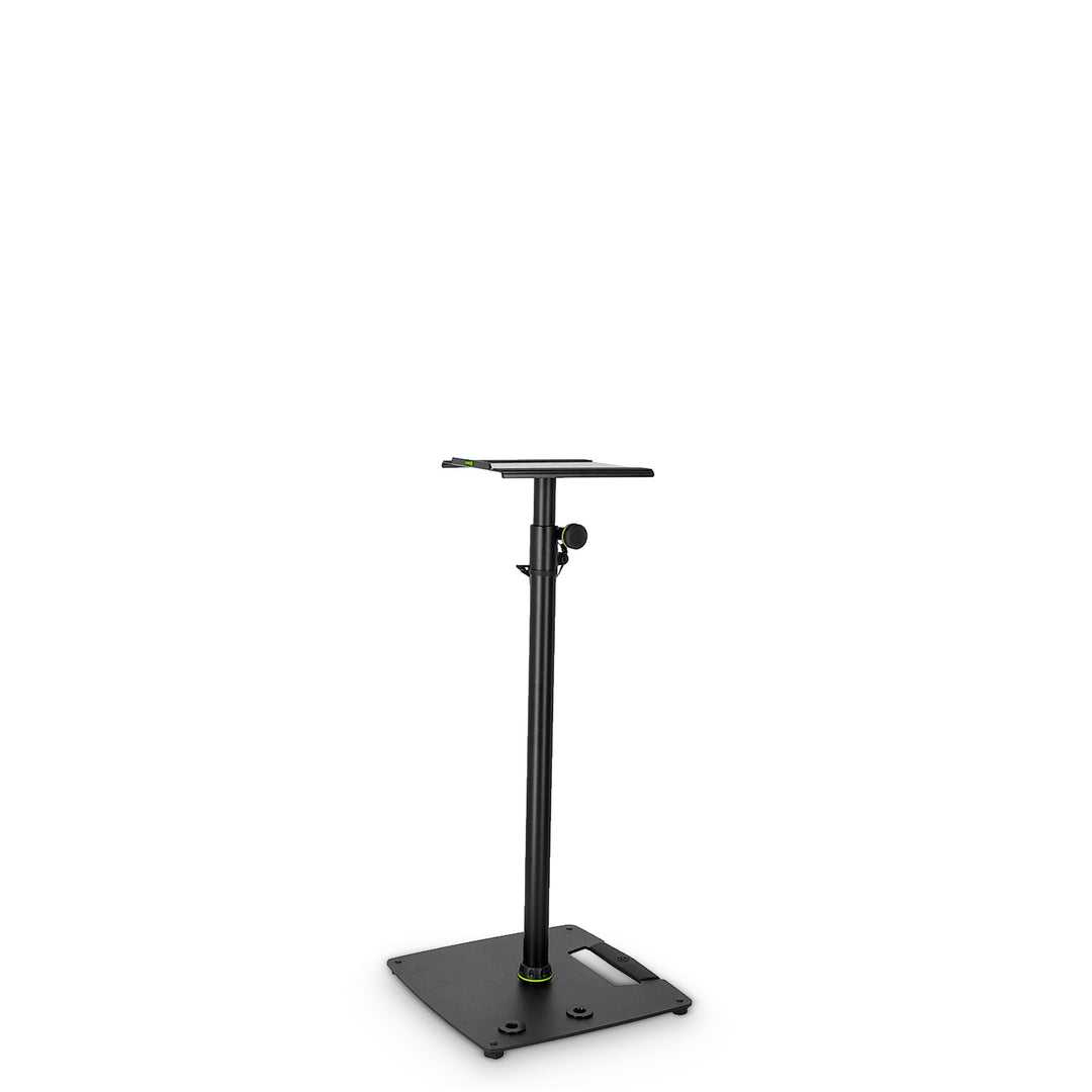 Gravity SP 3202 CS B – Lautsprecherständer für Studiomonitore mit quadratischer Stahlbasis