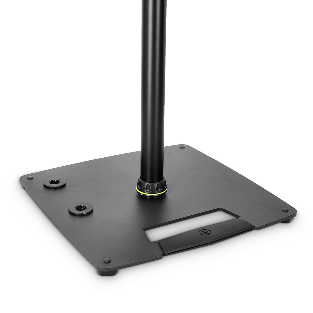 Gravity SP 3202 CS B – Lautsprecherständer für Studiomonitore mit quadratischer Stahlbasis