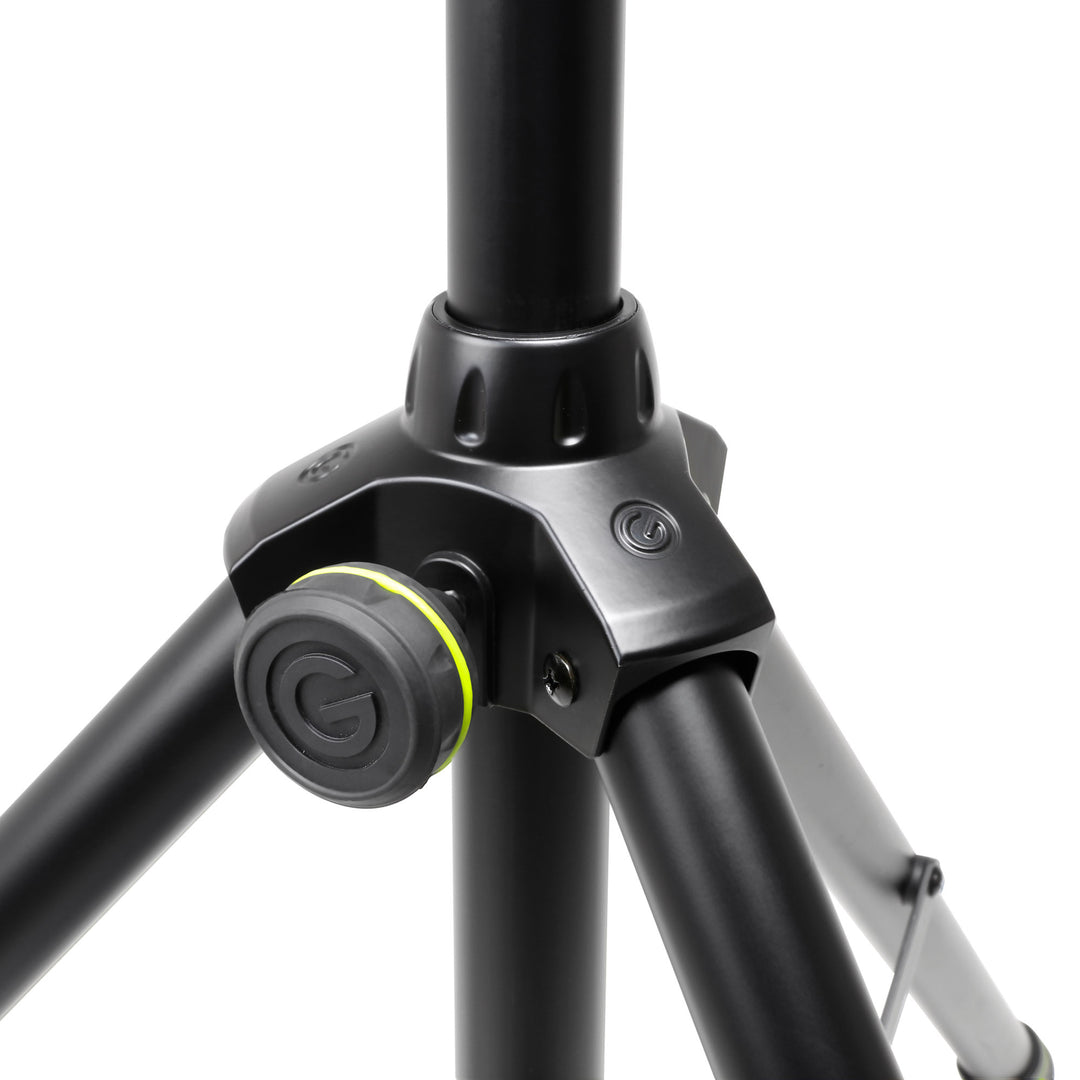 Gravity SP 5211 GS B – Lautsprecherständer mit Gasfeder 35 mm, Aluminium, schwarz