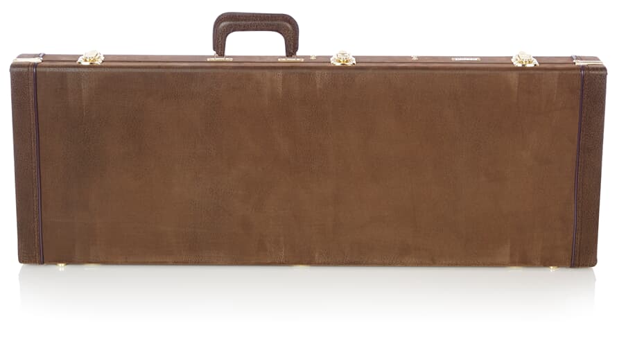 Gator GW-ELECT-VIN Holzkoffer für e-gitarre, Vintage Brown