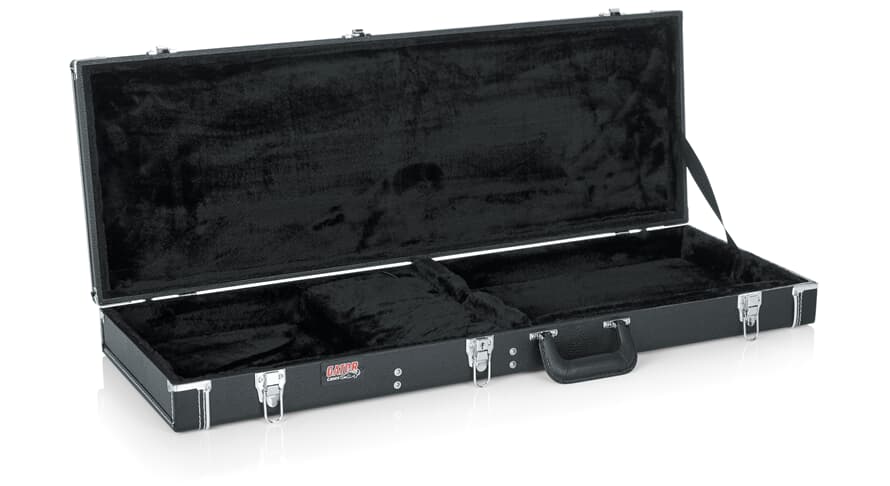 Gator GW-ELECTRIC Holzkoffer für e-gitarre, schwarz