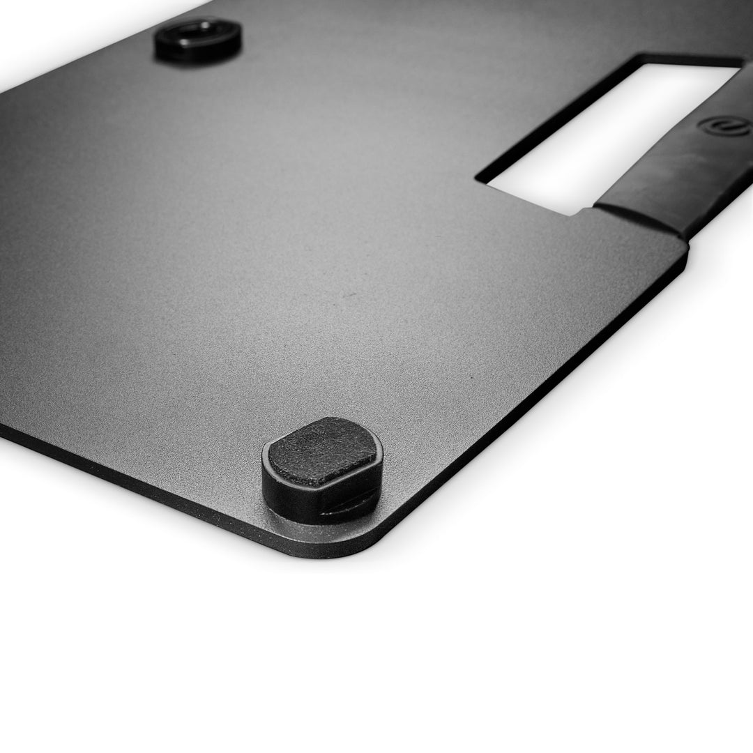Gravity WBH 431 B - Rechteckige Stahlgrundplatte mit M20-Gewinde