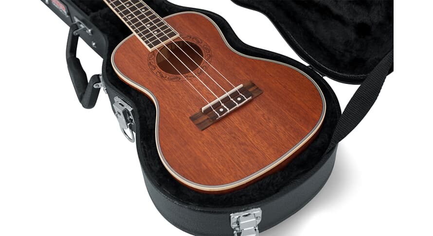 Gator GWE-UKE-CON Holzkoffer für Konzert-Ukulele