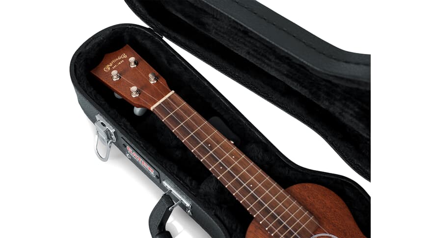 Gator GWE-UKE-SOP Holzkoffer für Sopran-Ukulele
