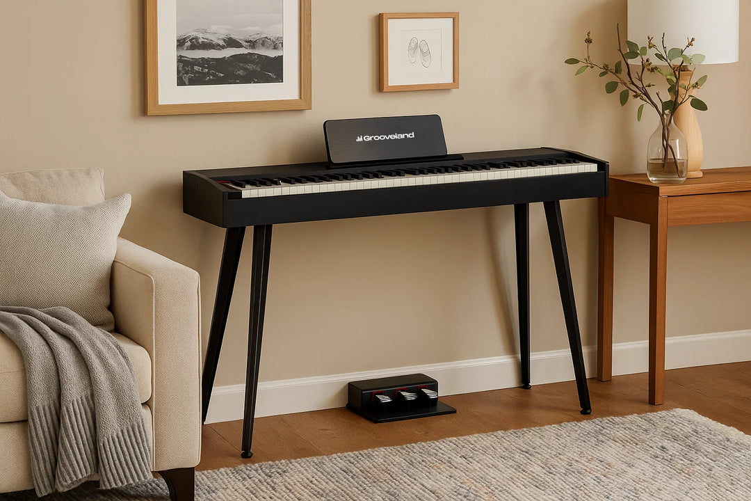 Grooveland DDP-140 E-Piano (Schwarz)